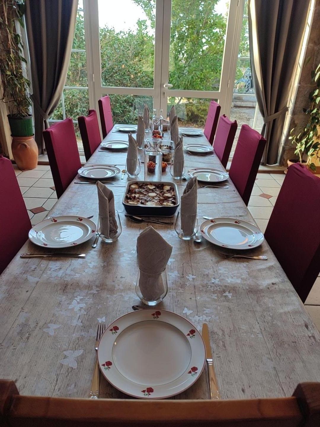 Les Bienfaits D'Harmonium Bed & Breakfast La Chapelle-Gaudin Eksteriør bilde